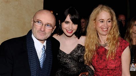 phil collins wife jill|The Untold Truth About Lily Collins’ Mother .